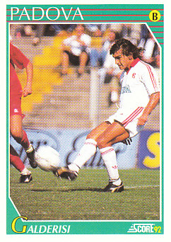 Giuseppe Galderisi Padova Score 92 Seria A #322